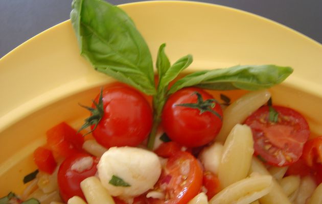 salade de pâtes à l'italienne