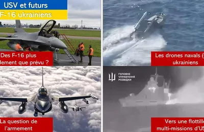 Vidéo. L'Ukraine développe ses drones de surface, vers une arrivée plus rapide des F-16 ?