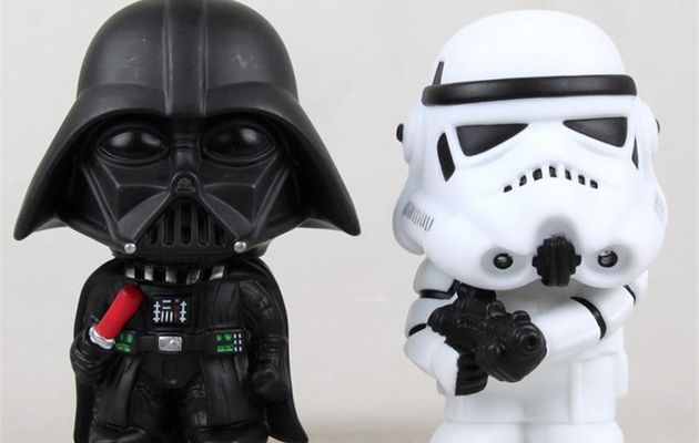 Darth Vader & Storm Trooper Action Figure