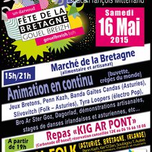 16 au 22 mai : Fête de la Bretagne à Pont de Buis Lès Quimerc'h