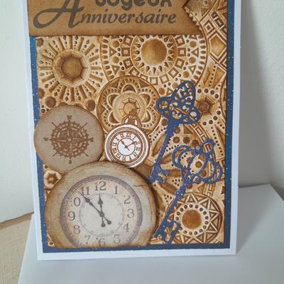 Commande d'une carte d'anniversaire homme..