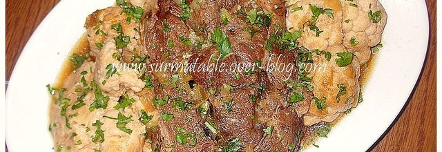 Tajine Veau / Chou-Fleur