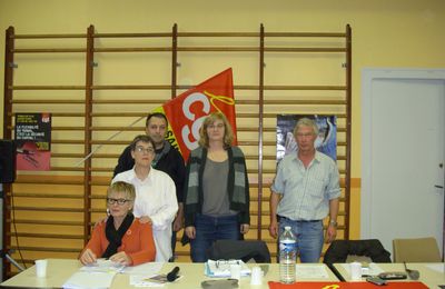 CONGRES EXCEPTIONNEL DE L'UNION LOCALE CGT 17