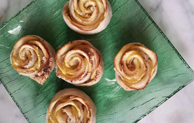 Roses de Pommes Fait Par Imen Bettaieb 