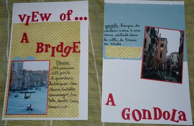 Page view of... a bridge a gondola