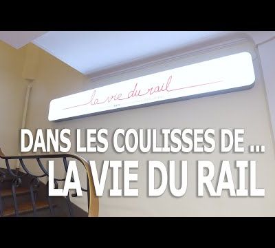 Voyage dans les bureaux du magazine La vie du Rail