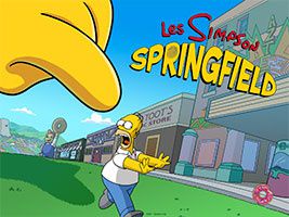 Jeux video: Simpson Springfield sur iPhone, iPodT, iPad, Mobiles