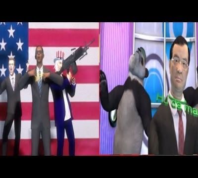 La guerre des devises de Obama et jintao en version rap