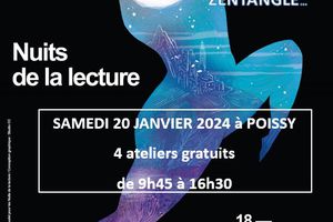 Les Nuits de la Lecture 2024 - Ateliers du samedi 20 janvier 