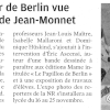 Revue de presse Berlin