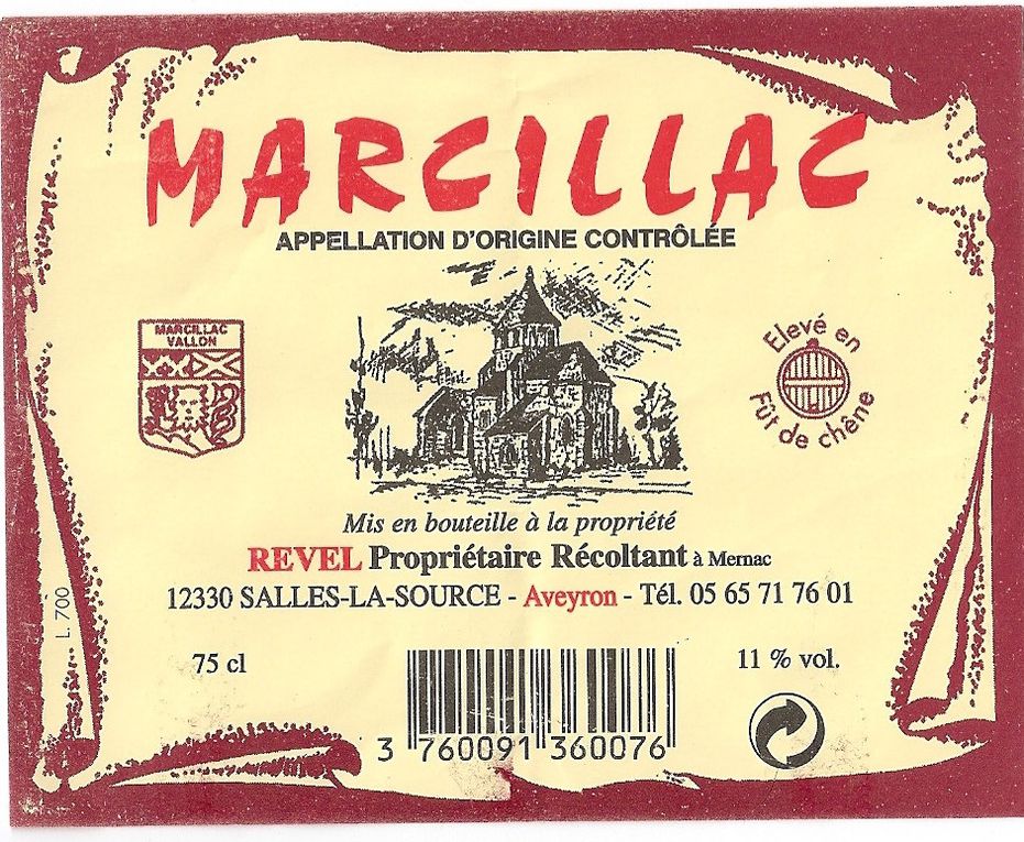 Album - Etiquettes vin de Marcillac
