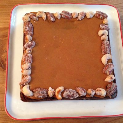 Brownie caramel de Christophe Felder