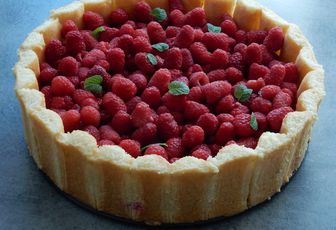 Charlotte au Chocolat et Framboises 