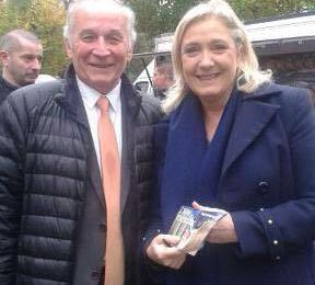 Rencontre avec Marine Le Pen ,candidate aux élections régionales pour la régions Nord/Pas de Calais/Picardie