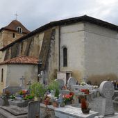 Eglise Saint Etienne , Espelette ( Pyrénées-Atlantiques 64 ) AA - ONVQF.over-blog.com