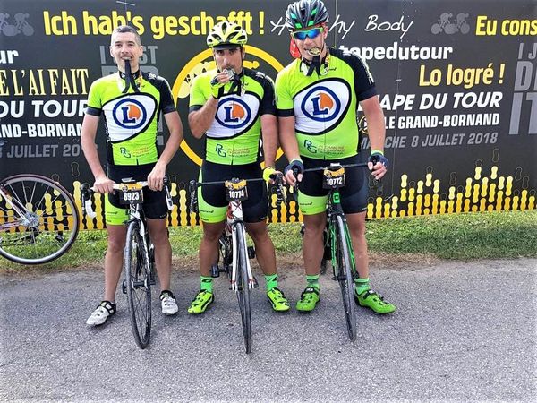 Cedric Nico et Juju etape du tour 2018