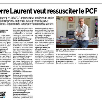 Pierre Laurent veut ressusciter le PCF