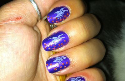 stamping violet / drazzling