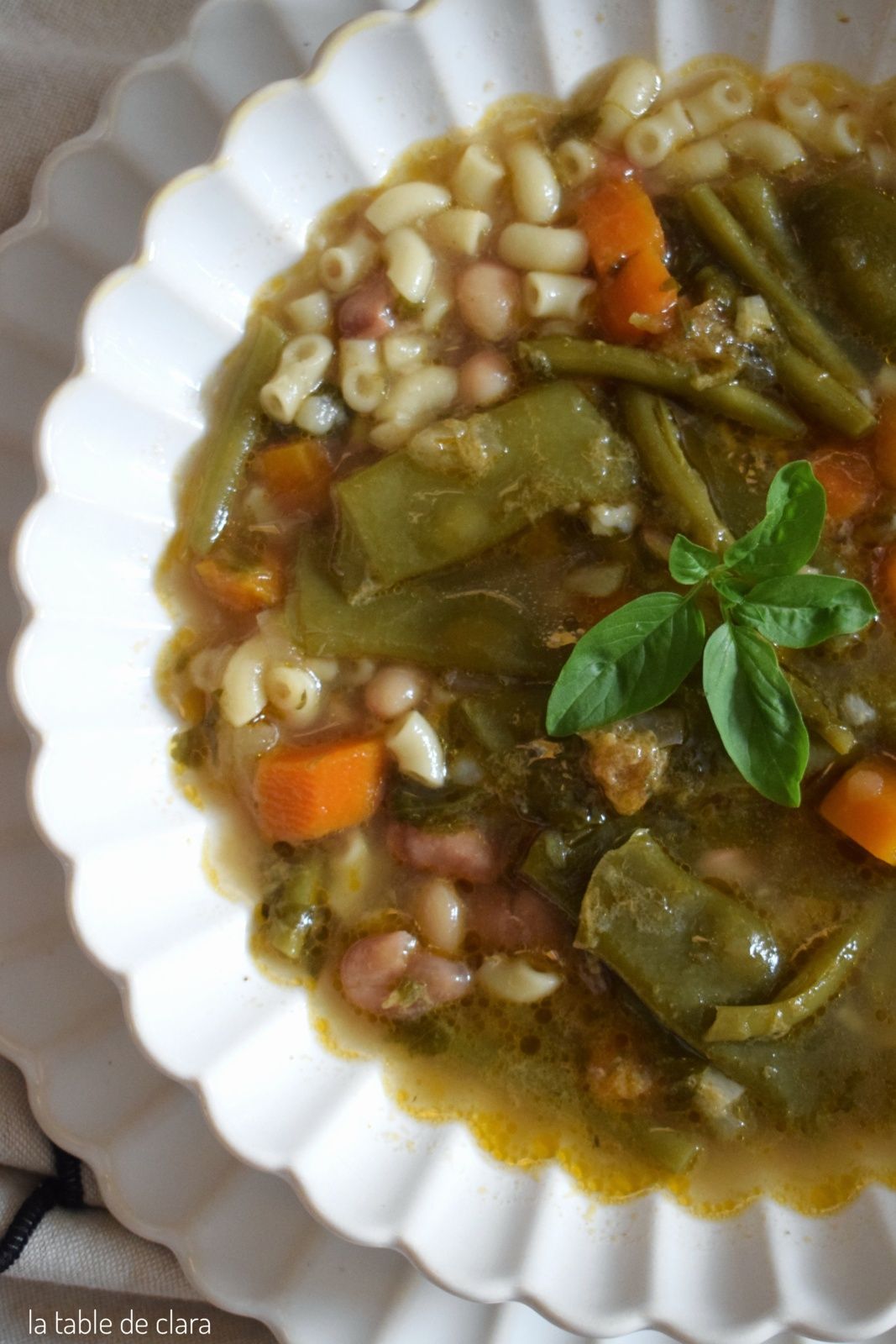 Soupe pistou