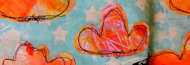 dessinez une forme - répétez - coloriez!