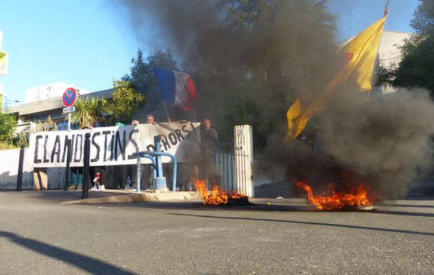 Une arrivée de clandestins en situation irrégulière sur le territoire français très perturbée au centre d’accueil de Montpellier