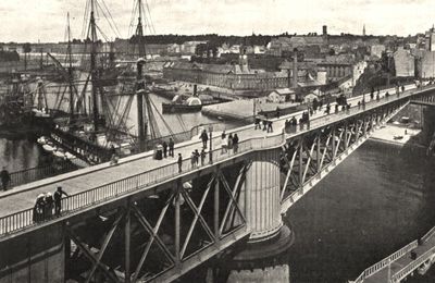 Le pont tournant et Fanny de Laninon