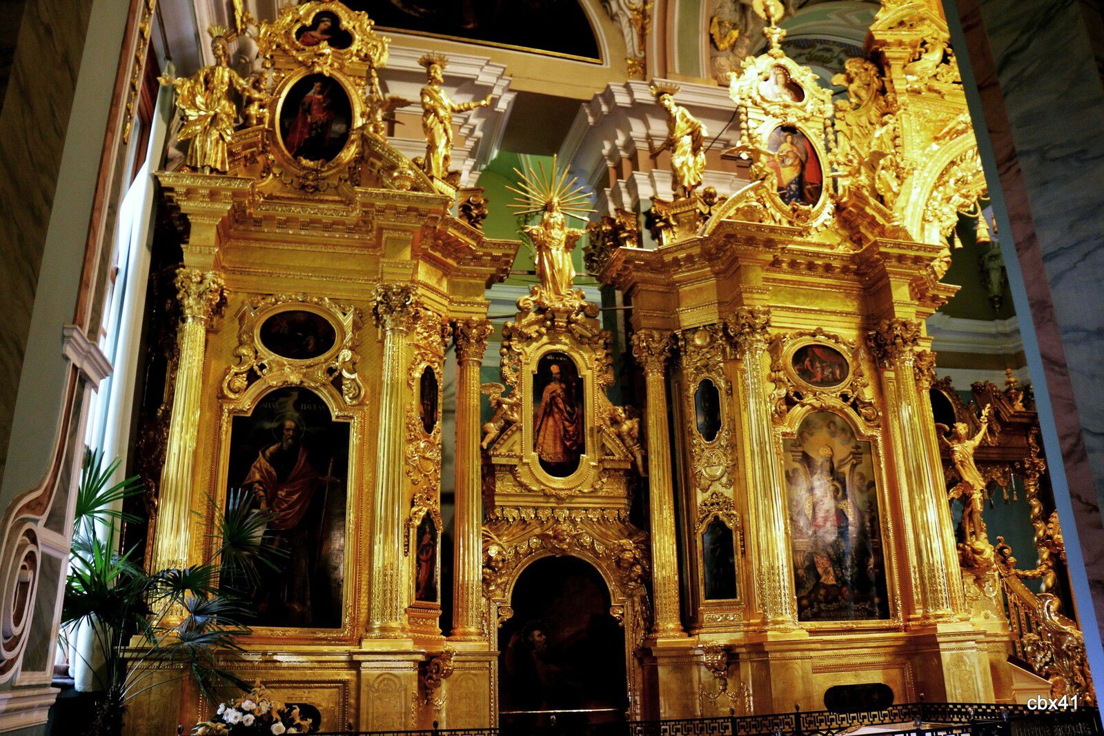 Intérieur de la cathédrale Pierre-et-Paul (2/2), Saint-Pétersbourg