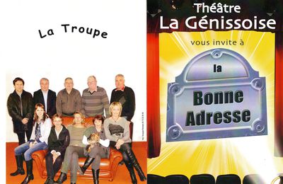 AESA - Soirée théâtre "La bonne adresse" - Colombier le Vieux - 16/03/2013