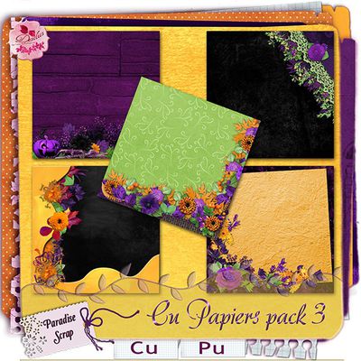 Pack papiers desclics