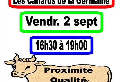 Marché des Producteurs du 2 SEPT. 2016 à Sancourt