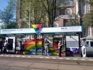 Amsterdam aux couleurs de la Gay Pride