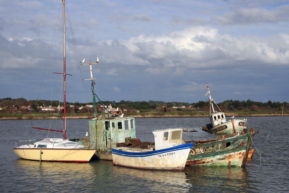 Album - Cimetière de bateaux à Noirmoutier