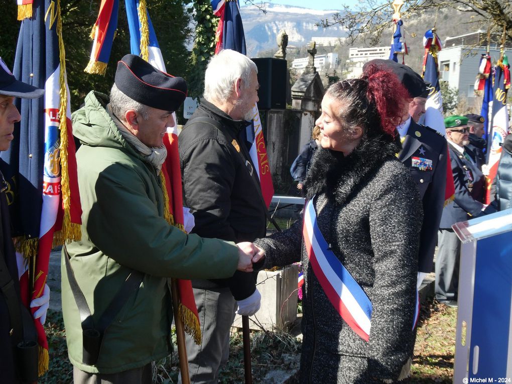 Cérémonie en hommage à André Esprit, jeudi 7 mars 2024 à St Roch