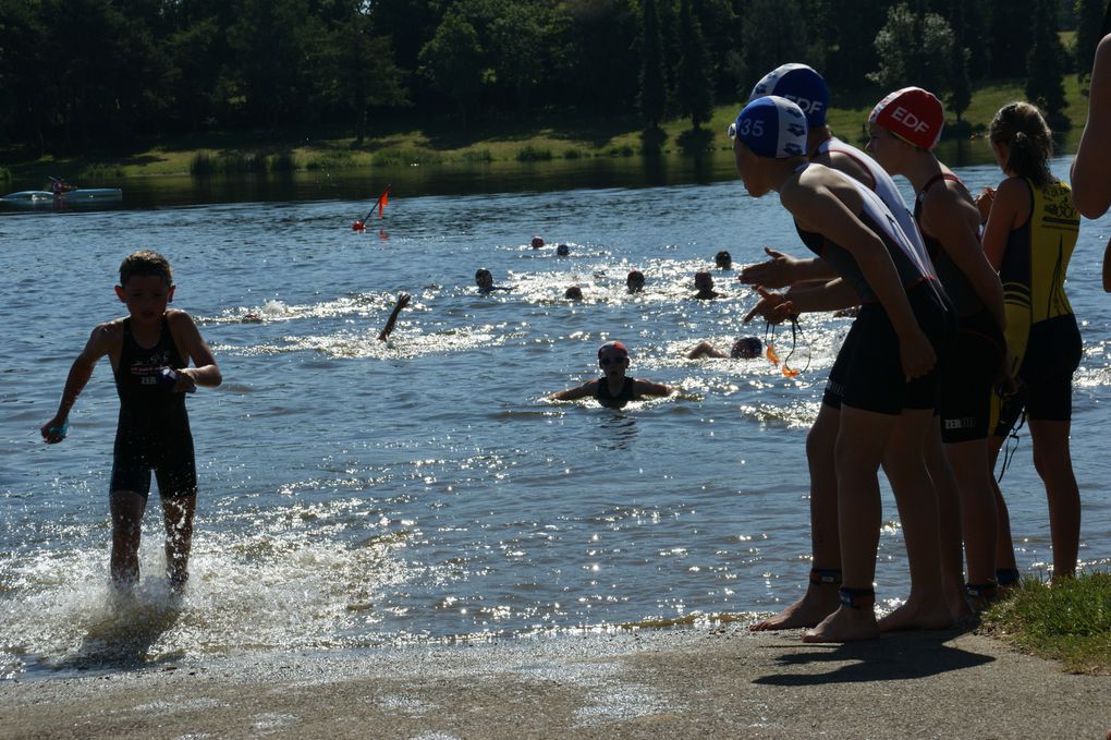 pour le retour du triathlon à La Roche, les jeunes ont répondu "présents"