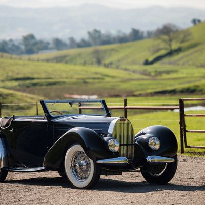 VOITURES DE LEGENDE (1110) : BUGATTI  TYPE 57 STELVIO CABRIOLET - 1936