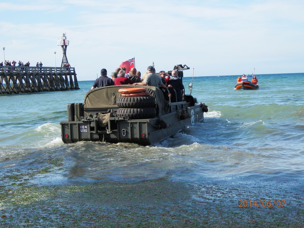 voici le reportage photos transmis par notre ami Jean-Claude du D-Day à Courceulles un grand merci pour ce reportage.