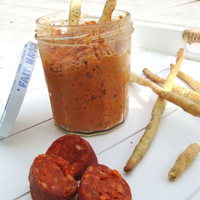 Rillettes ou tartinade de chorizo