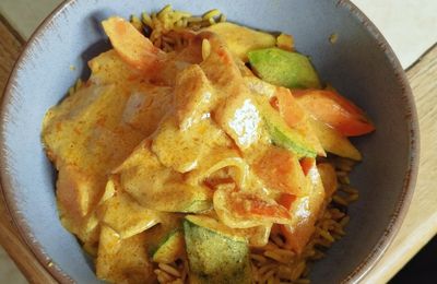 curry madras aux légumes