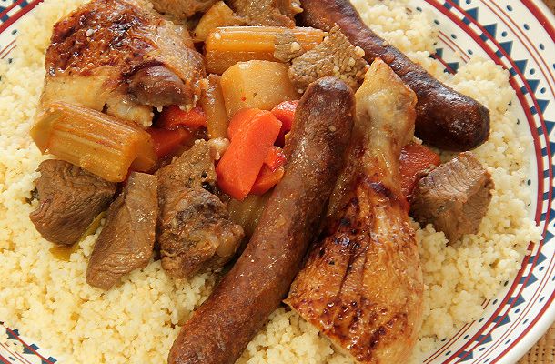 Couscous poulet merguez