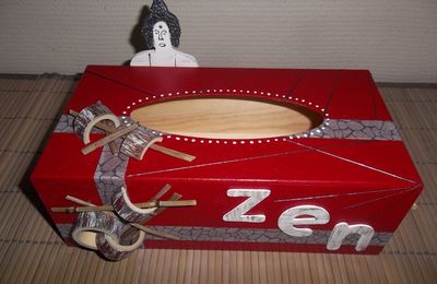 Boîte à mouchoirs zen