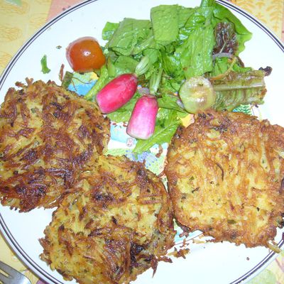 les galettes de pommes de terre de ma grand-mère alsacienne