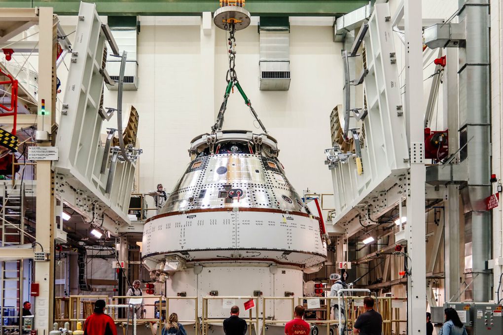 Fin des tests électromagnétiques pour Orion Artemis 2