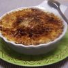 créme brulée a la pêche