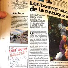 Parution Sud Ouest du 11 mai