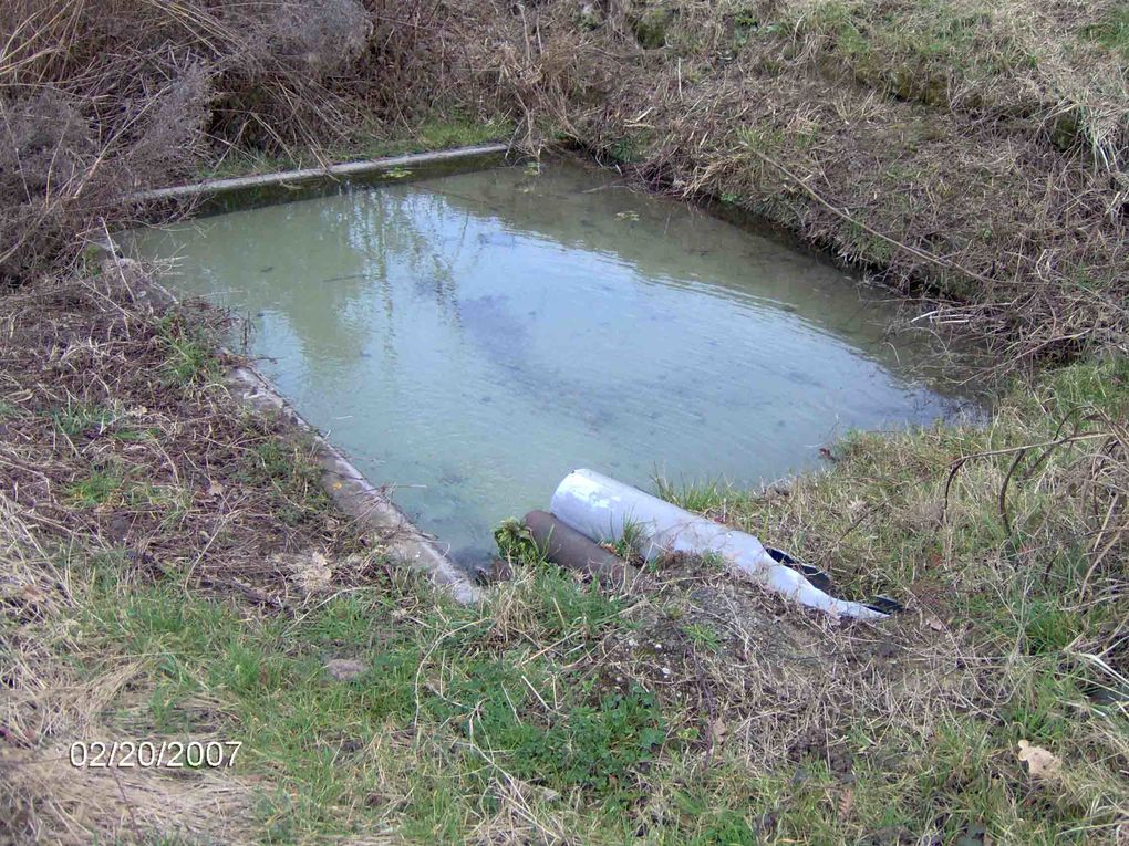 Constats des chemins avant travaux