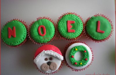 Tutoriel cupcakes de Noël
