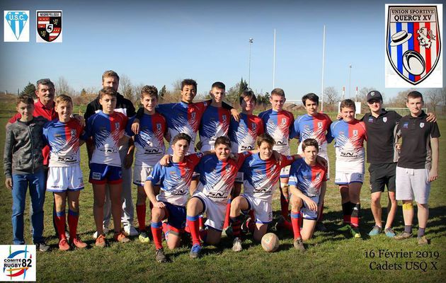 Belle victoire pour les cadets à 10 de l'USQXV