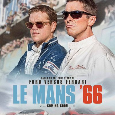Matt Damon et Christian Bale à l'affiche du biopic "Le Mans 66", en salles le 13 novembre