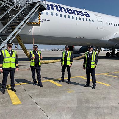 Passenger planes carry cargo to Munich