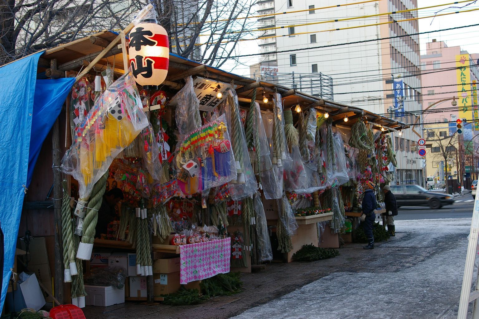 Un stand de Tekiya